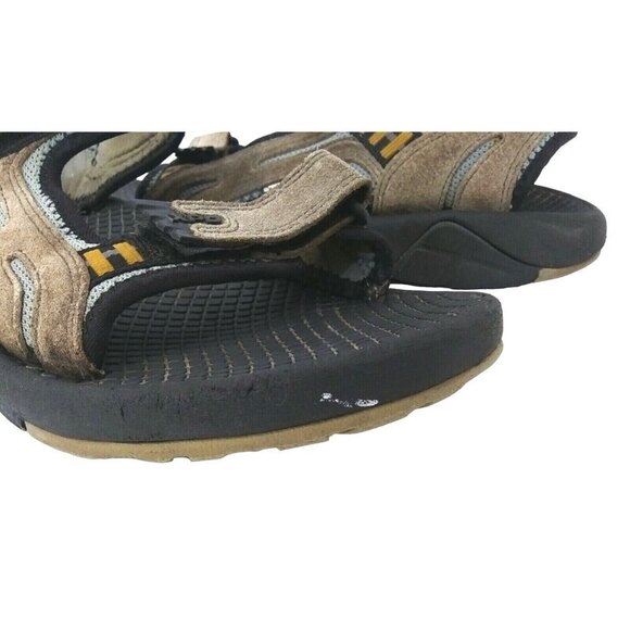 Teva XPD Sandals Mens Size 10 Brown Teal Suede Hiking Shoe Sandals SN 6674 main image 7